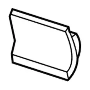 Genuine Ford Lower Trim Access Panel FL1Z-7840704-AA (for: Ford)