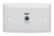 TV Satellite Pay TV F-Type Wall Plate Plug Foxtel Approved Optus Antenna Aerial