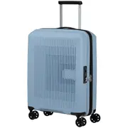 American Tourister AeroStep 55 cm Expandable Carry-On Spinner Suitcase - Soho Grey