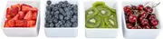 Restaurantware-CADDY INSERT ONLY: Bar Lux 1.6 Pint Insert For Condiment Dispenser, 1 Replacement Insert For Garnish Caddy - Condiment Caddy Sold Separately, Sturdy, White Plastic Tray Insert