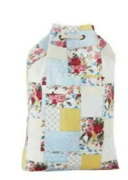 The Pioneer Woman Sweet Rose Patchwork Drawstring Canvas Laundry Bag