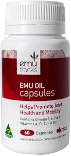 [Emu Tracks] 750mg Emu Oil 60 Capsule