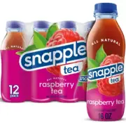 Snapple - Raspberry Tea 16 Fl oz (CASE OF 12 Plastic Bottles)
