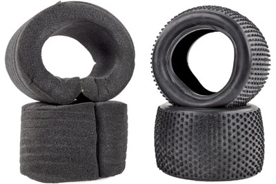 HSP 3.3" Knobby Tyres w/ Foam Inserts 2Pcs