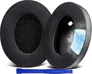 SOULWIT Cooling-Gel Earpads Replacement for Sony WH-1000XM4 (WH1000XM4) Headphones, Ear Pads Cushions with High-Density Noise Isolation Foam, Added Thickness, Without Affecting Sensor - Black