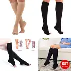 Compression Socks Knee High Support Stockings Open Toe 18-21mmHg Soft Unisex AU