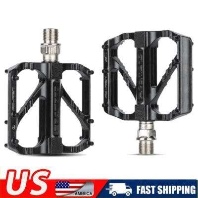 Bike Pedals MTB Aluminum 9/16" Bearing Pedals For BMX Road Bicycle Pedals 1 Pair