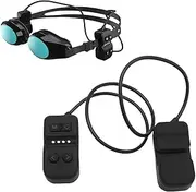 Denash IP68 Bone Conduction Swimming Headphones, 8GB MP3 Player & Bluetooth 5.0,8H Water Proof Earplugs Included for Pool, Open Water