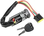 OE: 7702296589 Ignition Lock Cylinder & Switch Key for Renault Logan Dacia Sandero Clio 7701471098 7701471220 6601551102