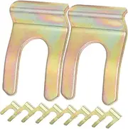 20Pcs U Shaped Hose Fasteners Clamp for Car Brake Line Retainer Durable Clips with Easy Installation Compatible with Various Automotive Models for DIY Projects