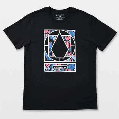 Volcom Stone Glad Blue Floral Shirt Large NWT