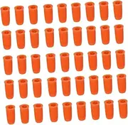 ERINGOGO 100Pcs Eyelash Glue Bottle Tips Nozzle Replacement for Beauty Salon and Home Use Durable Glue Head for Eyelash Extensions and Fake Lashes Sturdy Tool for Precise Application