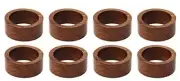 Handmade Napkin Ring Set with 8 Napkin Rings (Set of 8) 8 Count (Pack of 1) Wood