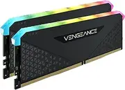 Corsair Vengeance RGB RS 32GB (2x16GB) DDR4 3600MHz C18 18-22-22-42 Black Heatspreader Desktop Gaming Memory