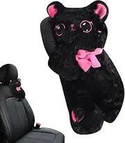 Car Tissue Box Holder | Cat Car Tissue Dispenser Holder | Plush Animals Cute Decor Backseat Organizer, Napkin Dispenser Road Trip Must Haves for Auto Truck