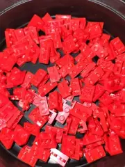 20x LEGO Red Bracket 1x2-1x2 Inverted or ANGULAR Plate 1X2 6089698/99780