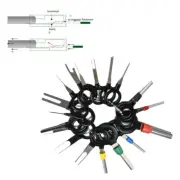 38Pcs Car Terminal Removal Tools Kit Wire connector Pin Release Extractor Puller (for: MG)