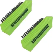 2PCS Nail Brush Surgical Scrub Brushes Two-Sided Stiff Hand and Nail Brush Non-Disposable Sterile Hand Scrubber with Nail Cleaner Hand and Nail Cleaning Brush Fingernail Brushes Nail Scrub Brushes