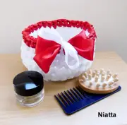Spa Gift, Beauty Storage Basket, Crochet Chunky Bathroom Nesting Bowl