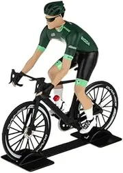 OPO 10 - Cyclist Runner Jasper Philipsen Green Jersey Tour de France 2023 - Compatible with SOLIDO 1/18 Figure - TDF09