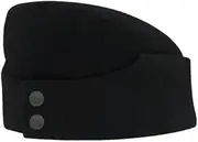 [militaryharbor] M42 Panzer EM Black Wool overseas cap