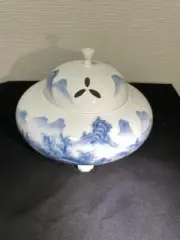 Arita Ware Koreian Seiroku Kiln Nakamura Colored Incense Burner Rare