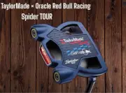 Taylormade Oracle Red Bull Racing Spider Tour Putter 34 Inch Limited