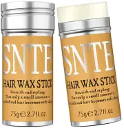 Samnyte Hair Wax Stick, Wax Stick for Hair Slick Stick, Hair Wax Stick for