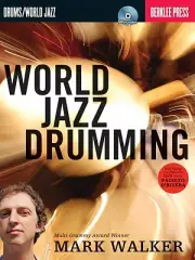 World Jazz Drumming Berklee Guide Book and CD NEW 050449568