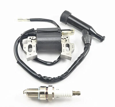 Ignition Coil & Spark Plug for Generac 0H04680176 5989 6022 Centurion Generator