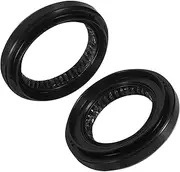 BUGUUYO 1pair Crankshaft Oil Seal Replacement Kit Durable Engine Seals for Various Car Models Ring for Performance and Leak Prevention