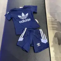 在飛比找蝦皮購物優惠-Linda❤️代購 ⚠️ Adidas 藍色 Logo 套裝