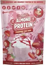 Macro Mike Premium Almond Protein Strawberry Thick Shake 400g