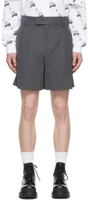 tailored shorts S Black