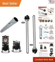 Quick and Easy Water Heater Tune-Up Kit - Thermostats - Heater Elements