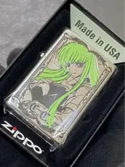 Code Geass Lelouch Of The Rebellion C.C. Limited Zippo Oil Lighter MIB