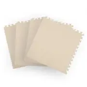 EVA Foam Kids Play Mat Floor White