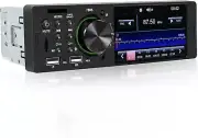 4.1" Single 1 Din Car FM Stereo Radio Bluetooth MP5 Player IPS Screen USB AUX TF