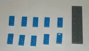 LEGO NEW 1x2 Blue Plate with 1 Stud (10x) 6092582 Brick 15573