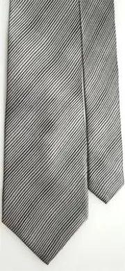 Stanley Blacker Boys' 100% Silk Steel Gray Neck Tie 3" x 51"