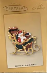 Hallmark Keepsake Ornament Plotting the Course Club Exclusive Series NEW 2004