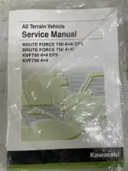 Kawasaki OEM 99924-1446-08 Service Manual KVF750G/H/J/L