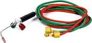 Oxygen Acetylene Torch Kit, Portable Welding and Brazing Set With 5 Tips, Hand-Held Blazer for Repairing and Blowing
