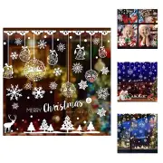 275 Pcs Christmas Window Clings Static Snowflakes Window Clings Decals Sticke...