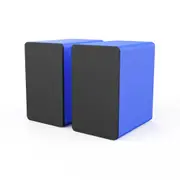 Silcron SLR05 Wireless Active Bookshelf Speakers Set with HDMI ARC - Blue