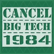 George Orwell 1984 Stencil - Big Tech Censorship Trump Twitter
