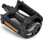 [Schwinn] Bike Pedals, Alloy or Composite Options, Fits Most Adult Bikes for Men and Women, 9/16 Inch Compatible, Bike Pedal Replacement