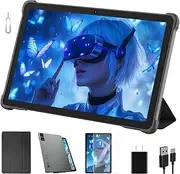 AGM Tablet with Case, Android 14 Tablet with 11 Inch FHD IPS in-Cell Display Widevine L1, 256GB Storage TF Expandable, MTK Processor, Triple Camera, Stereo, 8000mAh, 5G WiFi/BT 5.0/GPS/OTG/GMS/G-AI
