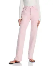 Re/Done 90s High Rise Loose Leg Jeans in Rosita Released