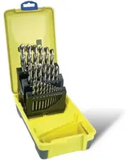 Bordo 2007-M3 - Drill Bit Set - 25 Piece Metric Bright Finish HSS